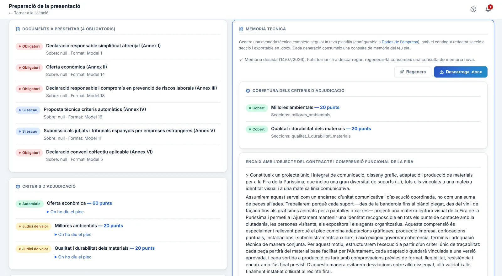 Captura de l'app: Memòria tècnica .docx